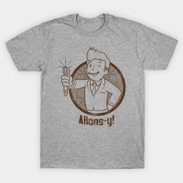 Allons-y T-Shirt by BrayInk